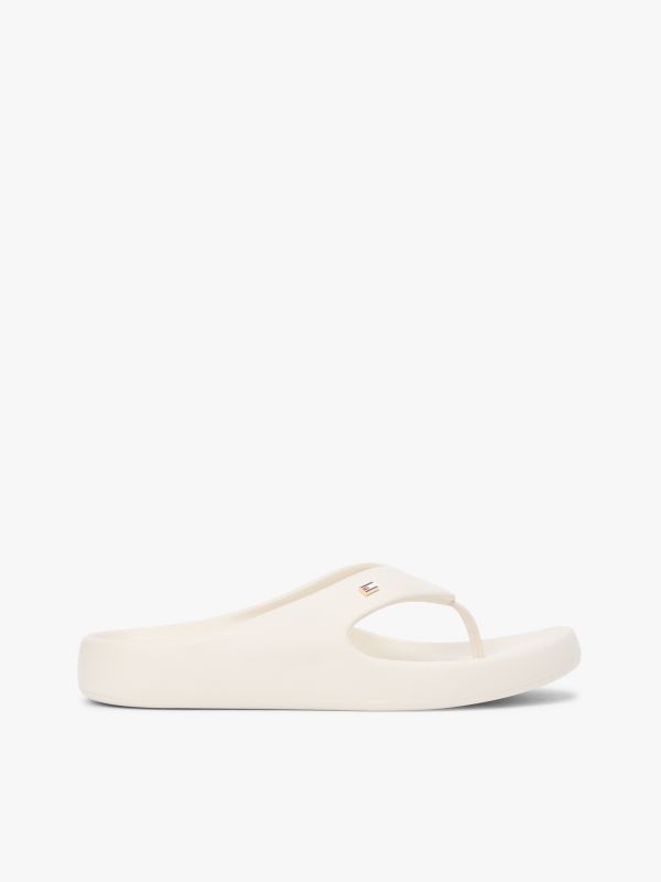 Lightweight Moulded Flip-Flops — Beige