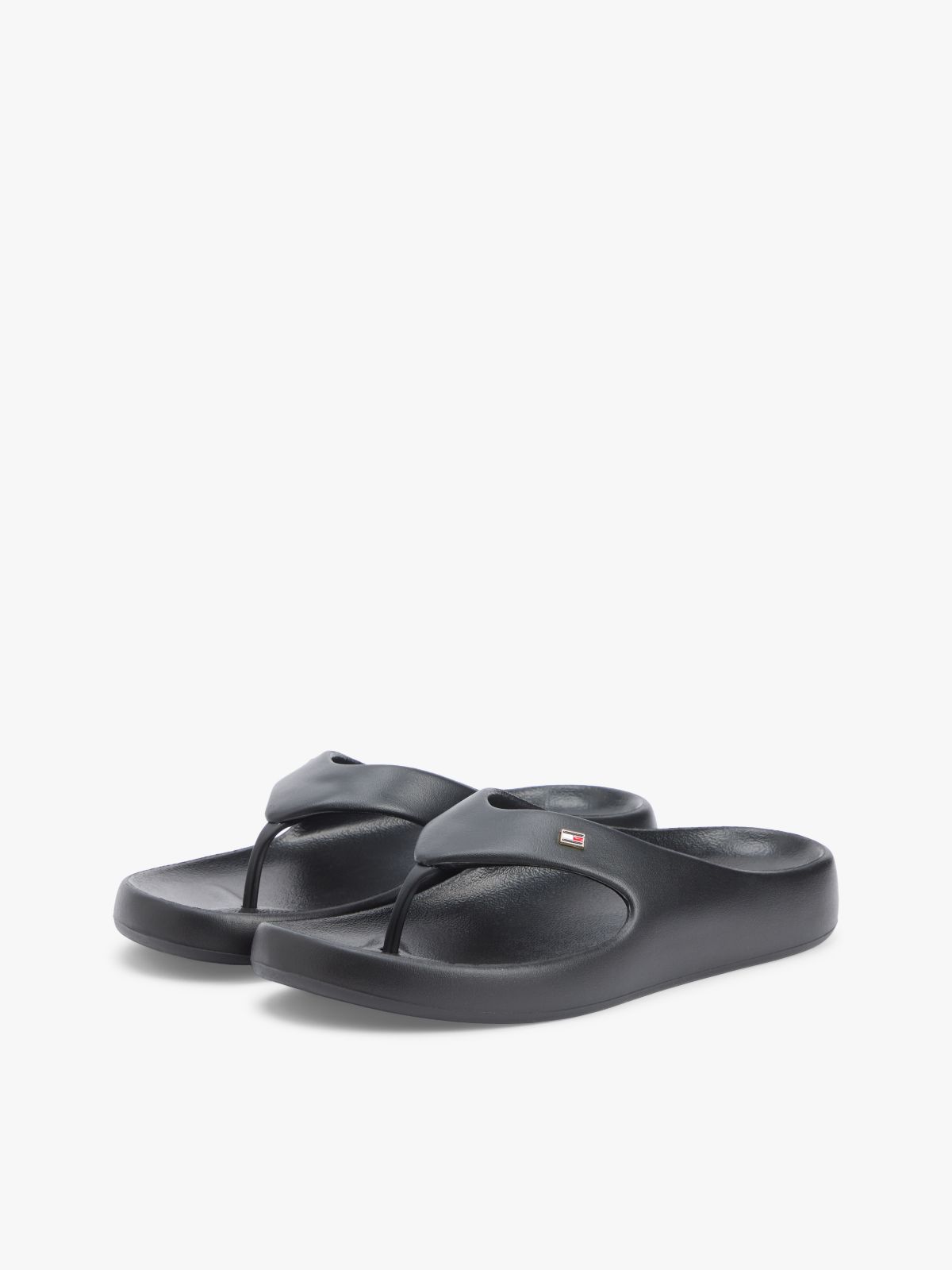 Lightweight Moulded Flip-Flops — Black