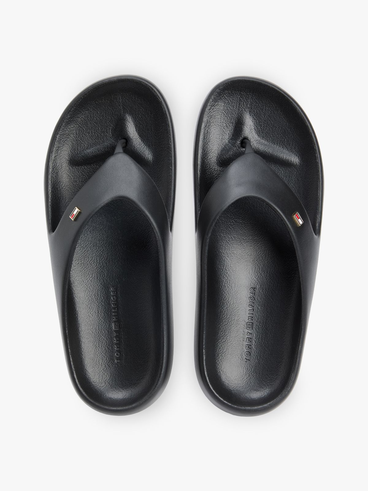 Lightweight Moulded Flip-Flops — Black