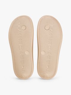 Iridescent Moulded Flip-Flops — Gold 5
