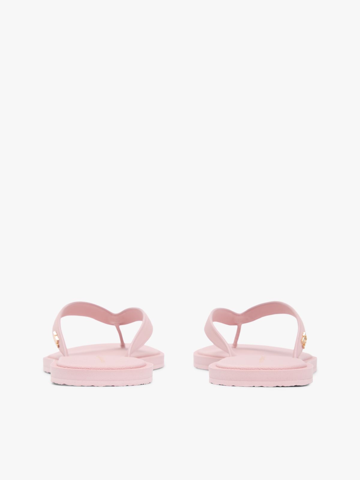 Chic TH Monogram Flip-Flops — Pink