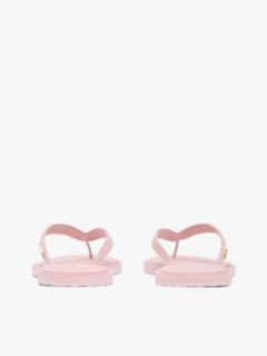 Chic TH Monogram Flip-Flops — Pink 4