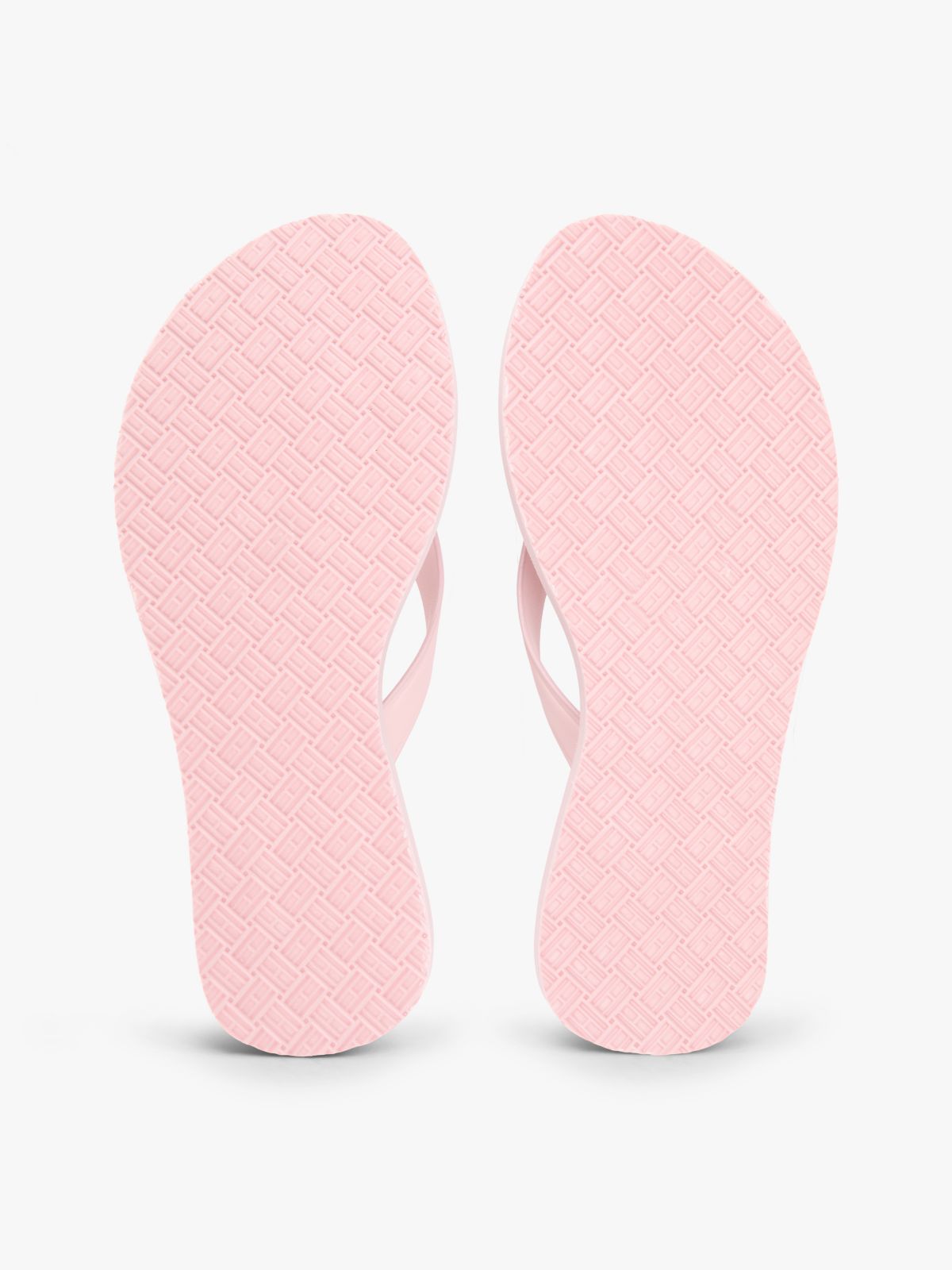Chic TH Monogram Flip-Flops — Pink