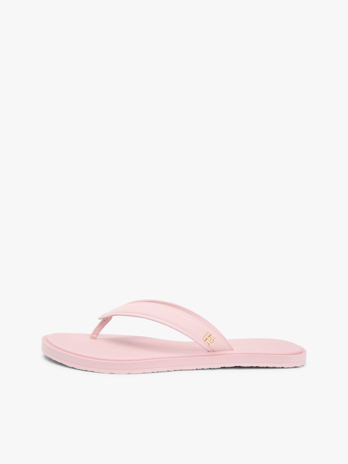 Chic TH Monogram Flip-Flops — Pink