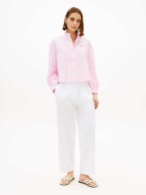 beige leather toe post flat sandals for women tommy hilfiger