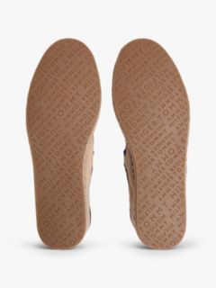 Canvas Mary Jane Espadrilles — Blue 5