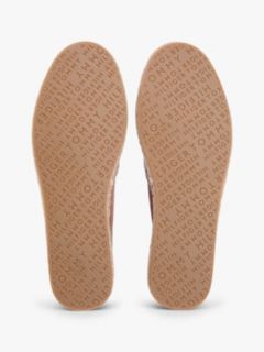 TH Monogram Leather Espadrilles — Brown 5