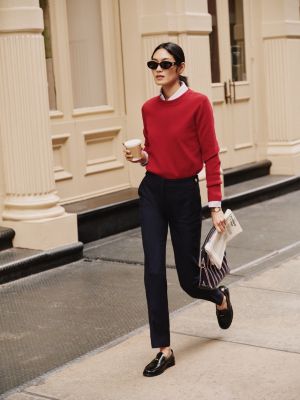 black shiny leather penny loafers for women tommy hilfiger