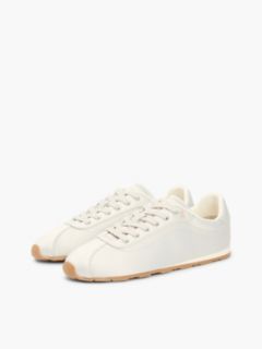 TH Monogram Satin Trainers — Grey 2
