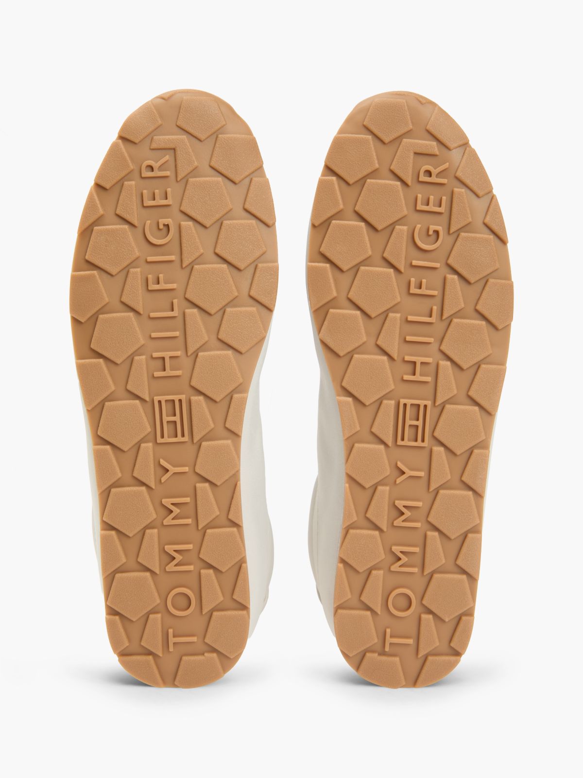 TH Monogram Satin Trainers — Grey