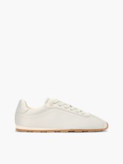 TH Monogram Satin Trainers — Grey 1