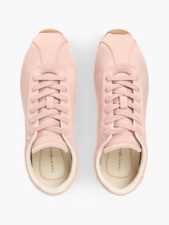 TH Monogram Satin Trainers — Pink 3