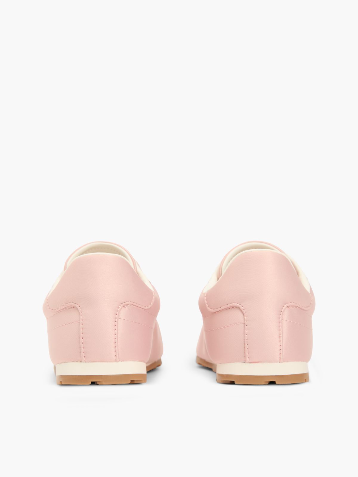 TH Monogram Satin Trainers — Pink