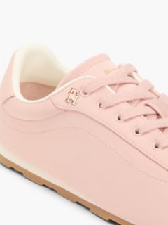 TH Monogram Satin Trainers — Pink 6