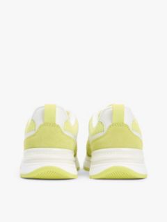 Tonal TH Monogram Mixed Texture Trainers — Yellow 4