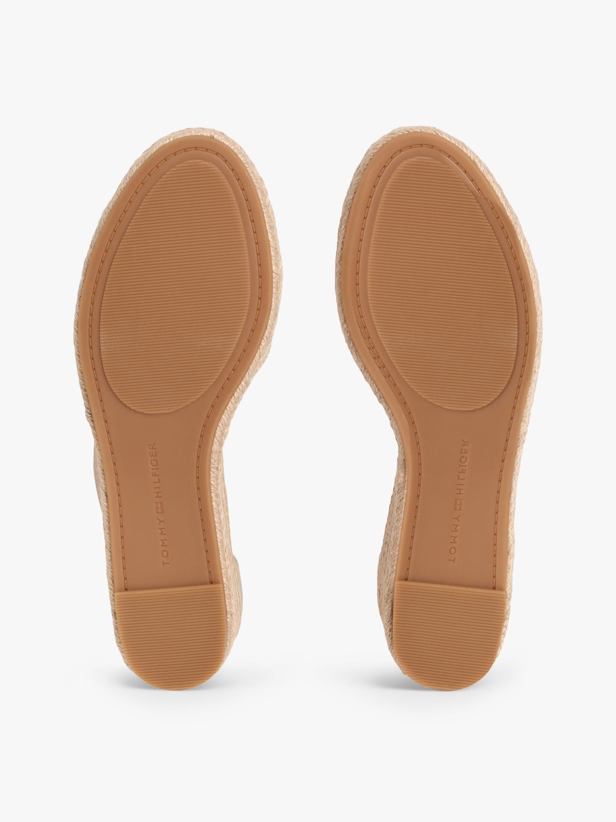 Metallic Leather Crossover Strap Wedge Espadrilles — Gold