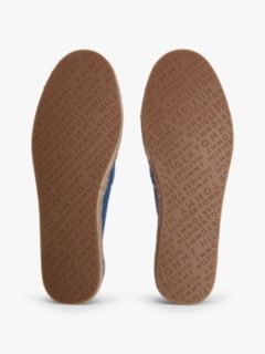 Canvas Denim Espadrilles — Blue 5