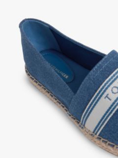 Canvas Denim Espadrilles — Blue 6