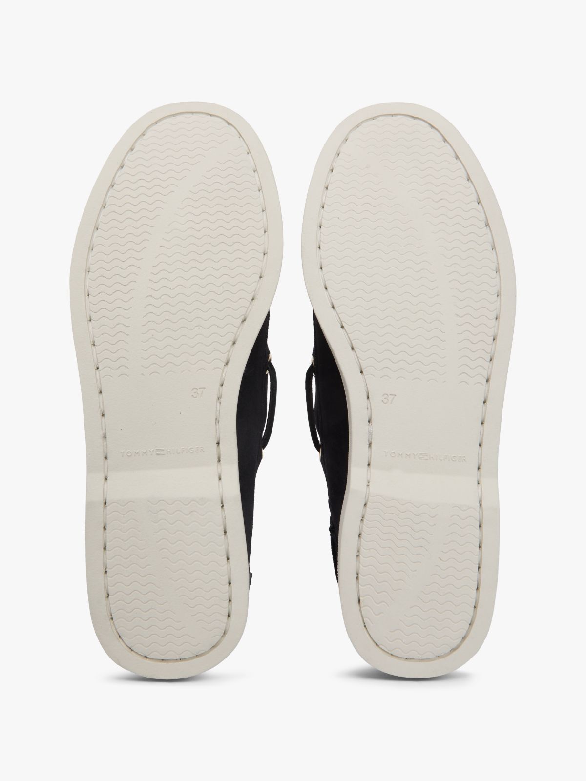 Suede Boat Shoes — Blue
