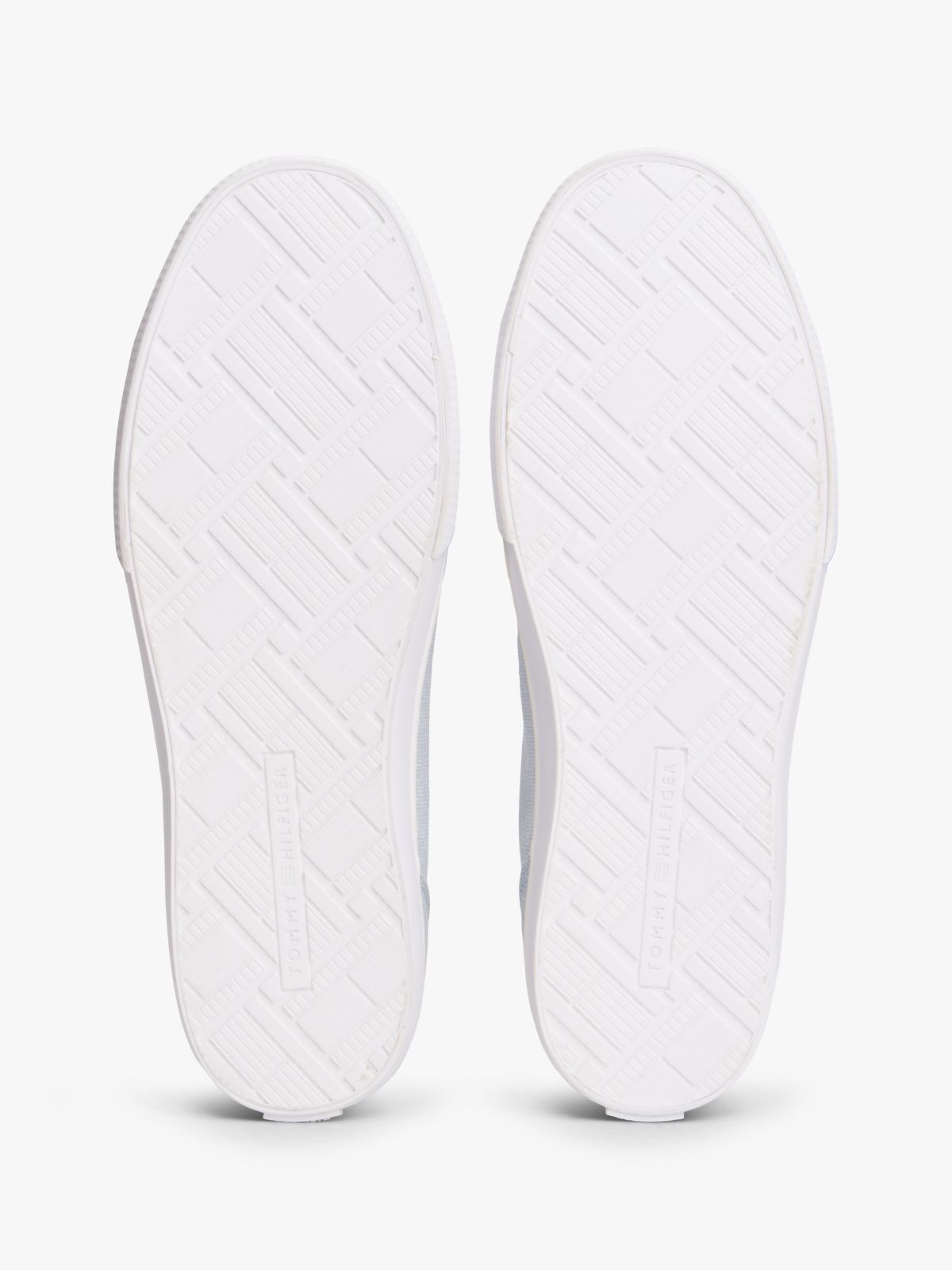 TH Monogram Canvas Mid-Top Trainers — Blue