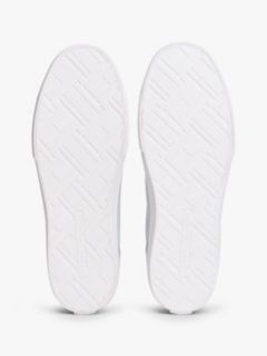 TH Monogram Canvas Mid-Top Trainers — Blue 5