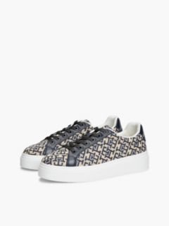 TH Monogram Platform Textile Trainers — Multi 2