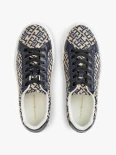 TH Monogram Platform Textile Trainers — Multi 3