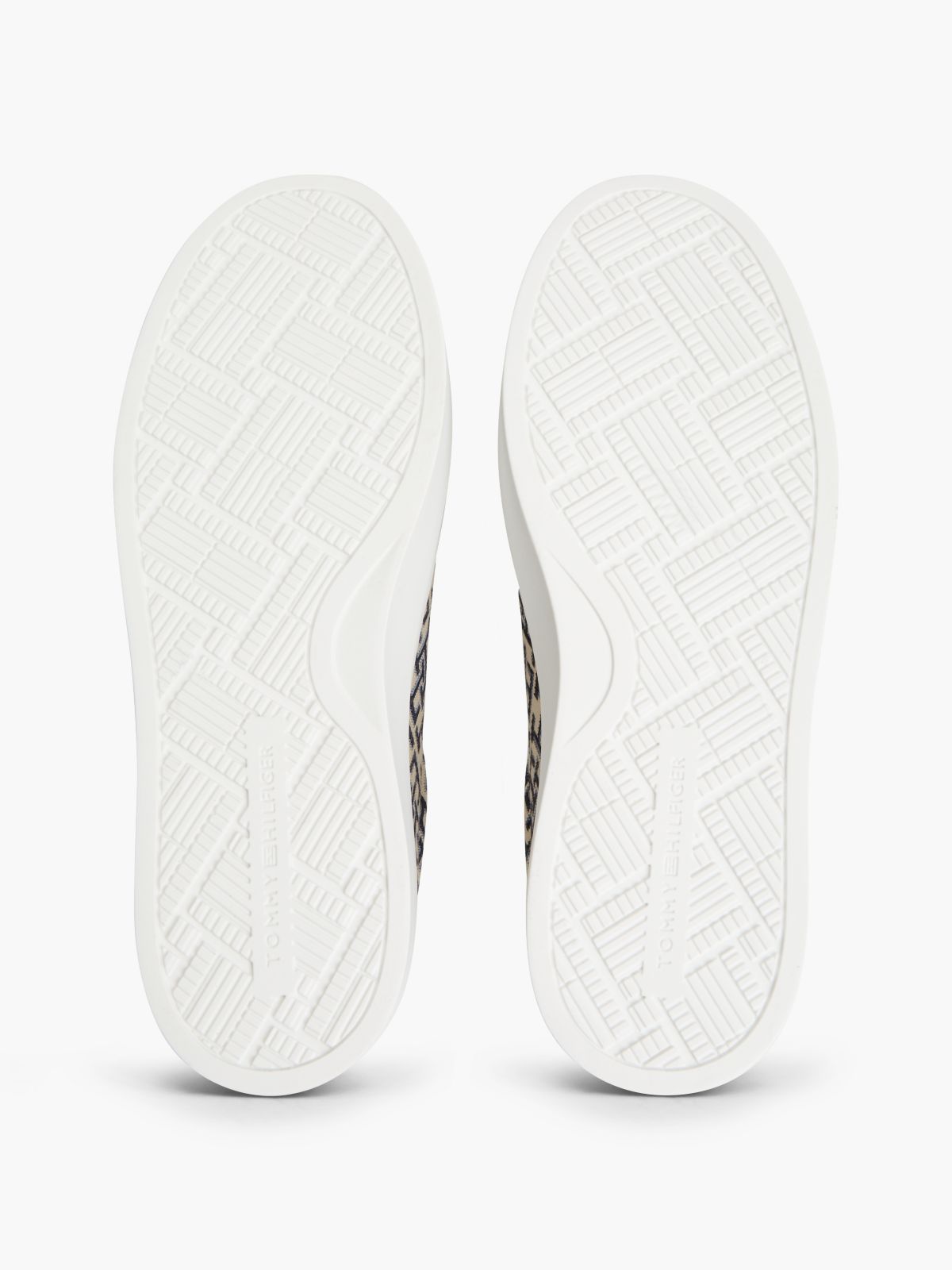 TH Monogram Platform Textile Trainers — Multi