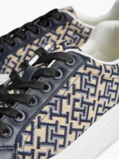 TH Monogram Platform Textile Trainers — Multi 6
