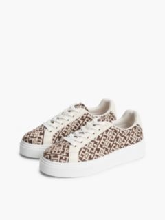 TH Monogram Platform Textile Trainers — Multi 2