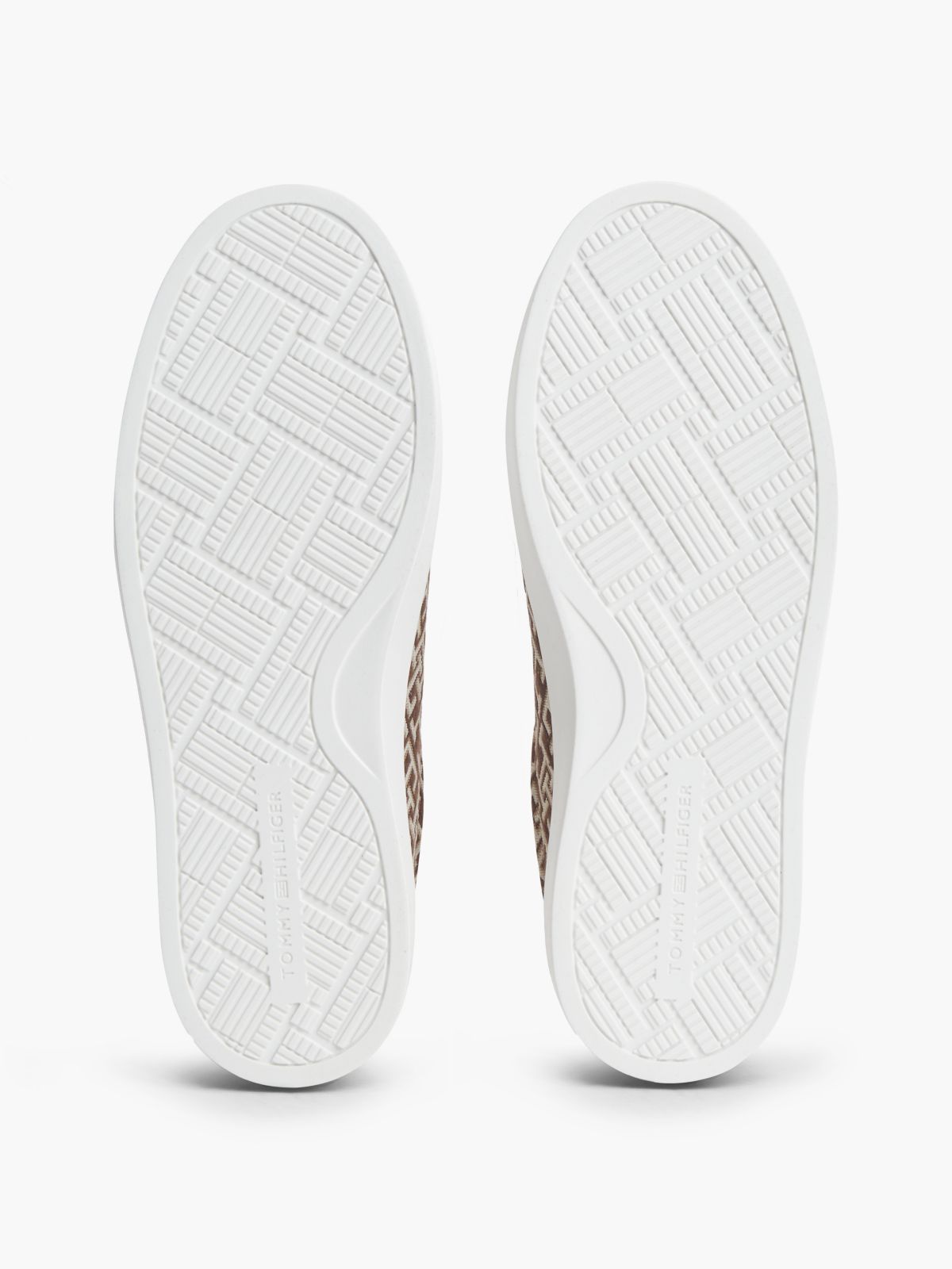 TH Monogram Platform Textile Trainers — Multi