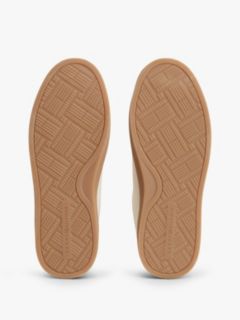 TH Monogram Leather Trainers — Beige 5