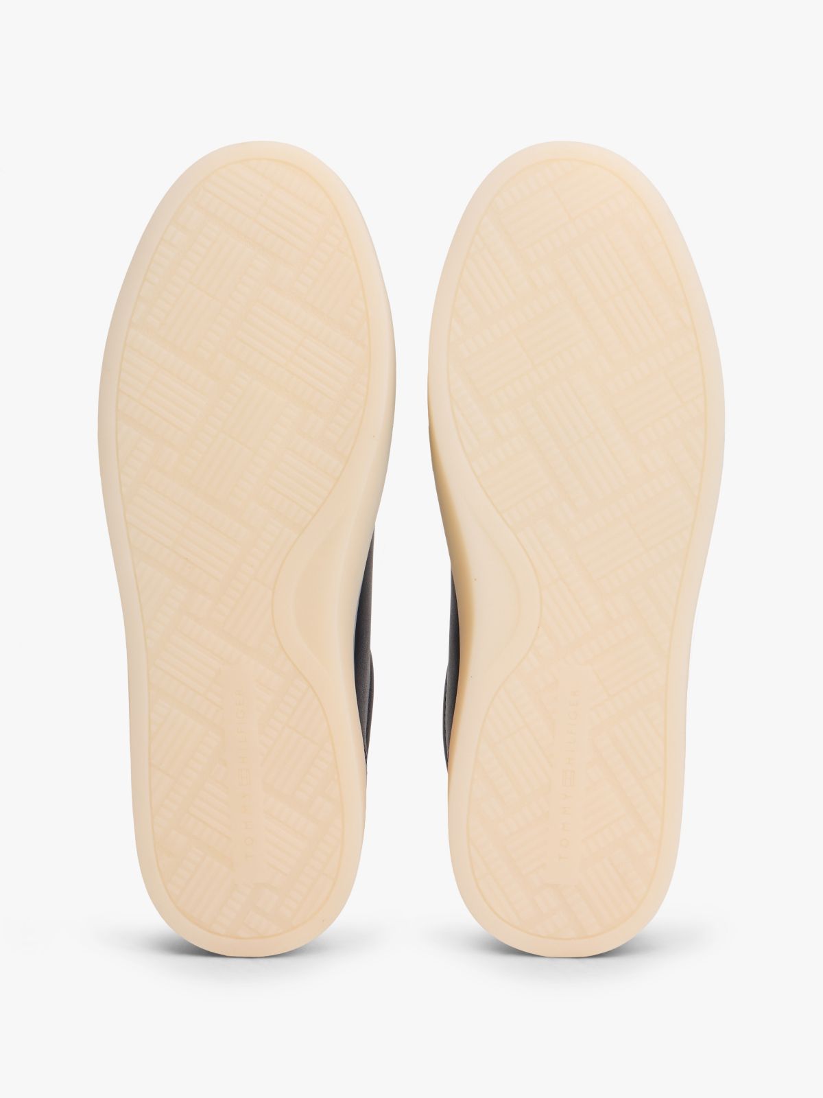 TH Monogram Leather Trainers — Blue