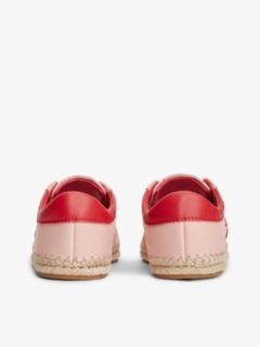 Logo Rope Midsole Knit Trainers — Pink 4
