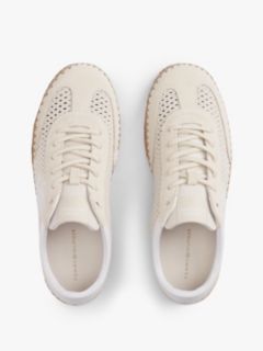 Logo Rope Midsole Knit Trainers — Beige 3