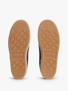 Logo Rope Midsole Knit Trainers — Blue 5