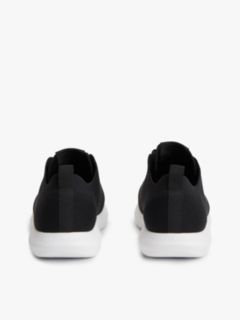 Enamel Flag Knit Trainers — Black 4