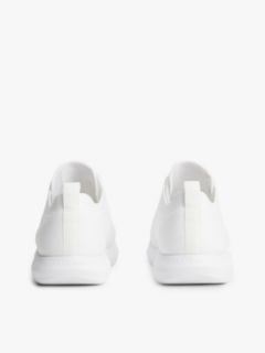 Enamel Flag Knit Trainers — White 4