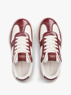 TH Monogram Mixed Texture Leather Trainers — Multi 3