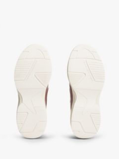 TH Monogram Mixed Texture Leather Trainers — Multi 5