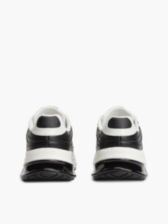 TH Monogram Leather Chunky Trainers — Black 4