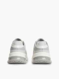 TH Monogram Leather Chunky Trainers — Grey 4