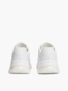 TH Monogram Leather Chunky Trainers — White 4