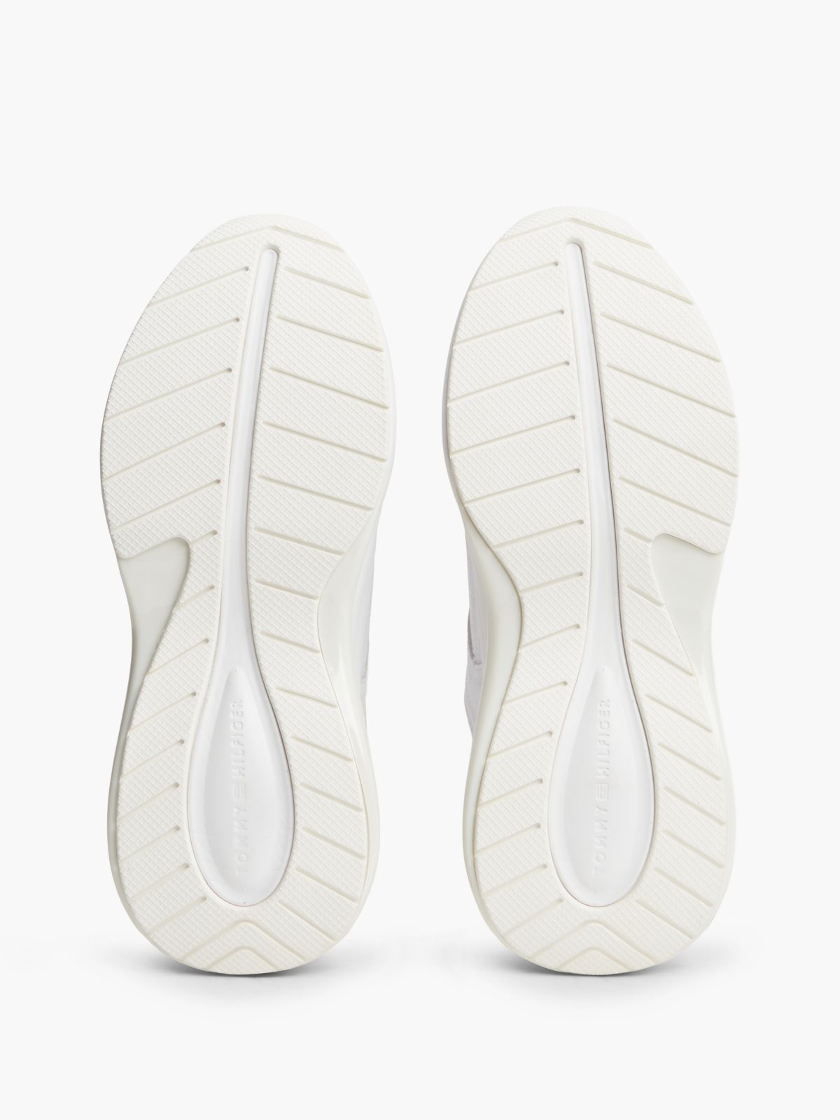 TH Monogram Leather Chunky Trainers — White
