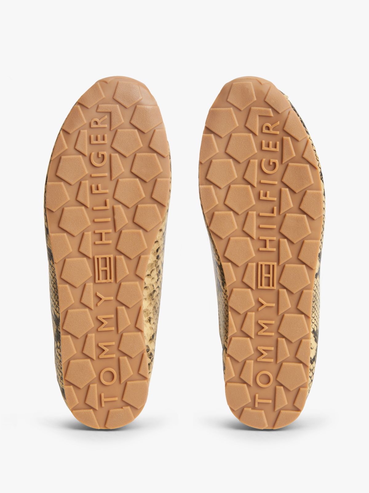 Snake Print Leather Trainers — Multi