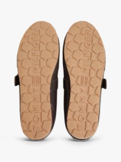 Leather Mary Jane Trainers — Brown 5