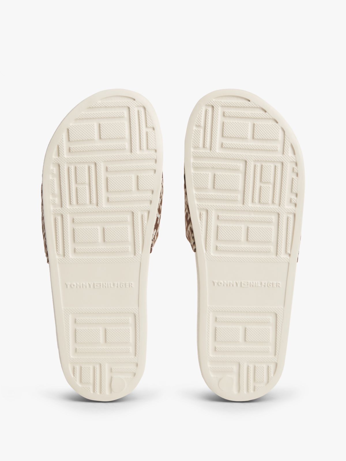 TH Monogram Pool Slides — Multi