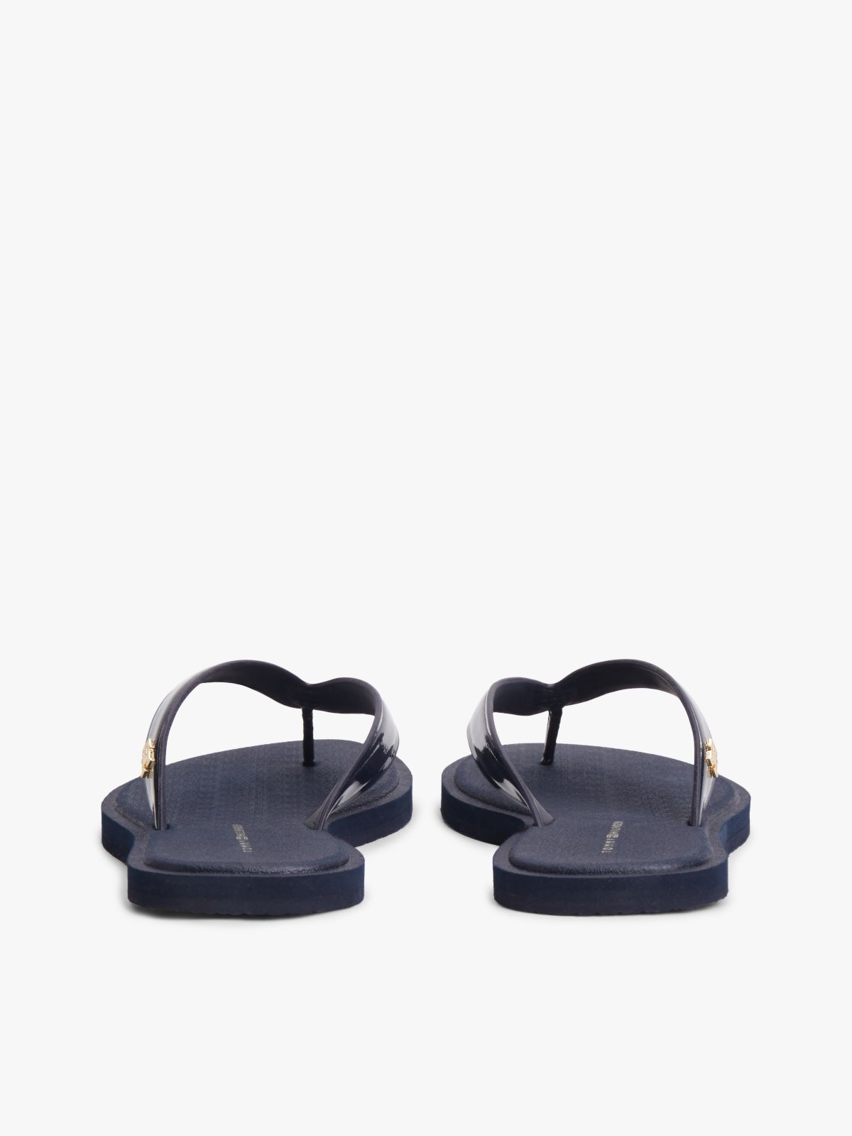 TH Monogram Flip-Flops — Blue