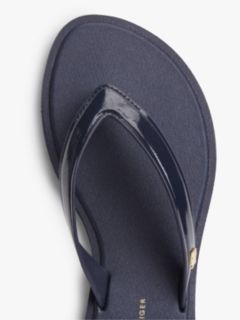 TH Monogram Flip-Flops — Blue 6