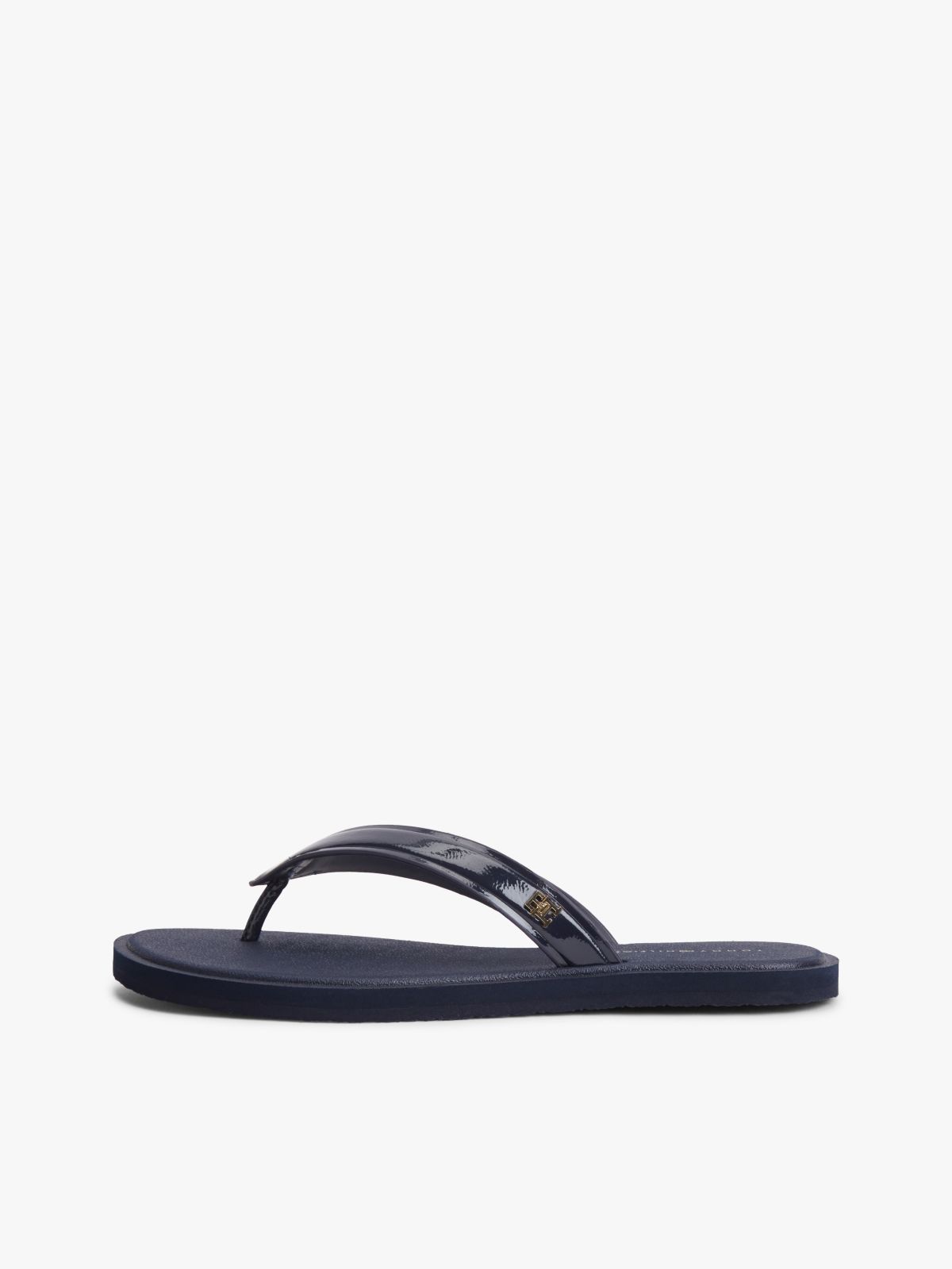 TH Monogram Flip-Flops — Blue